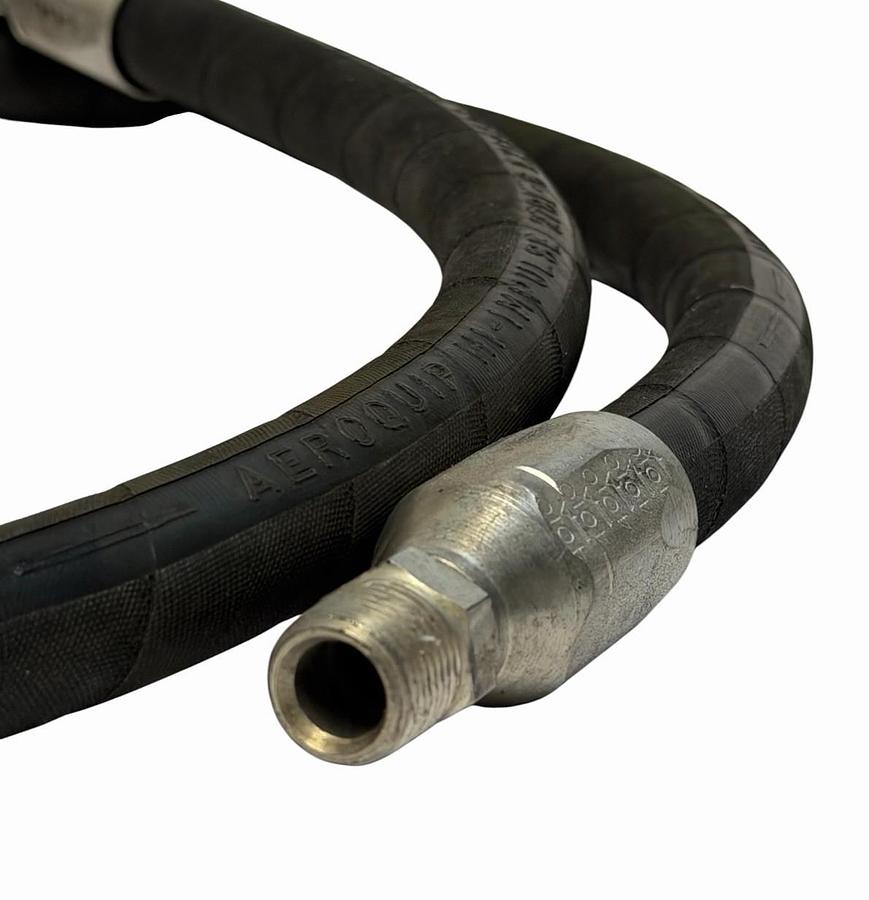 Used NEW AEROQUIP 2781-6 HYDRAULIC HOSE .38'' ID X .84'' LENGTH: 61''
