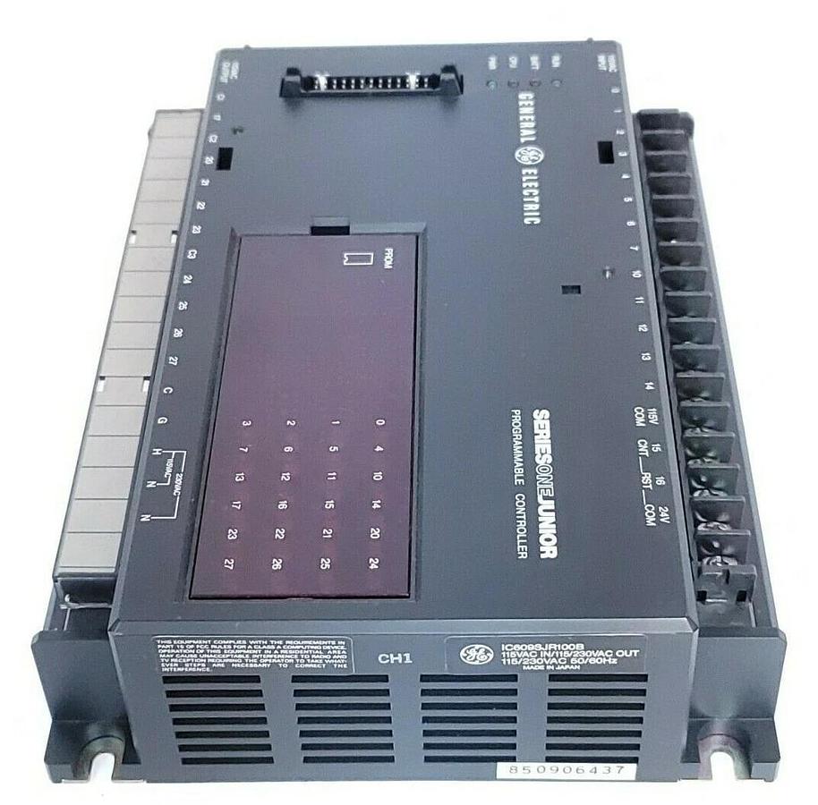 Used NIB GENERAL ELECTRIC IC609SJR100B SERIES ONE JUNIOR PROGRAMMABLE CONTROLLER