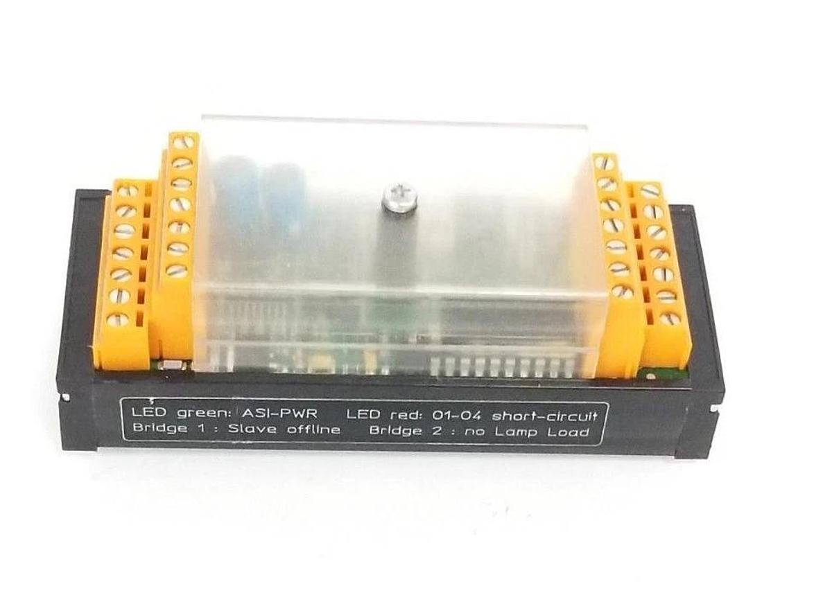 Used IFM EFECTOR CABMOD 4DI/4DO-T-ST AC2701 INTERFACE MODULE 502169
