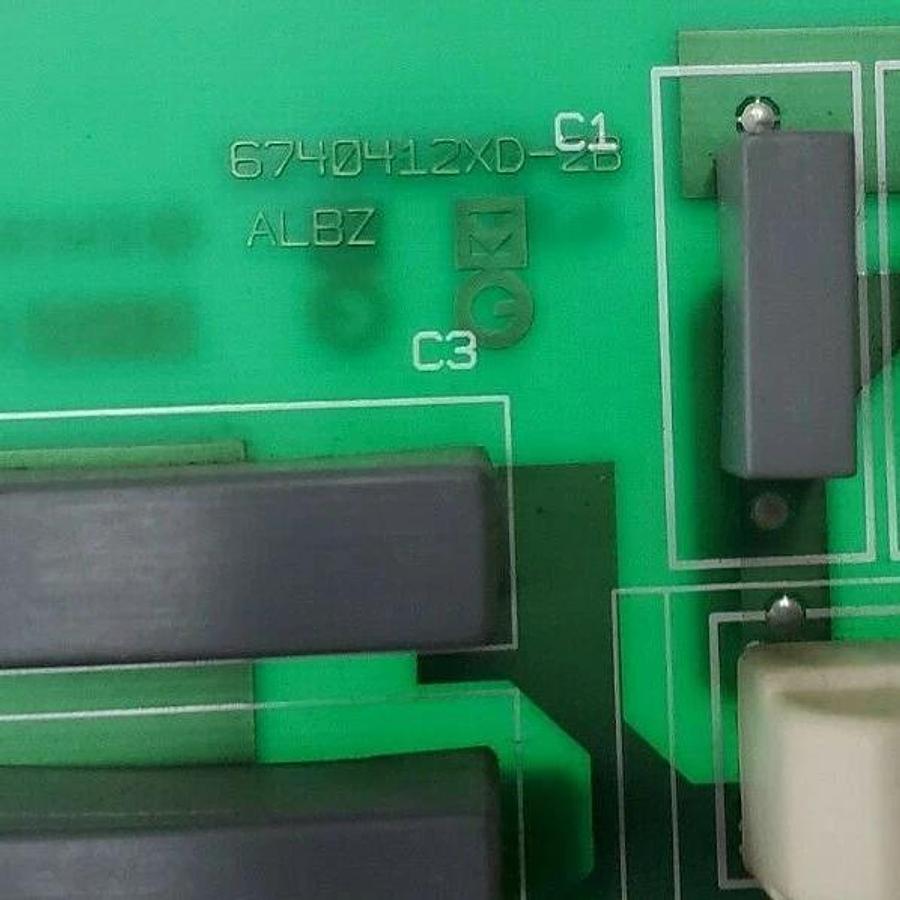 Used MGE UPS ALBZ-6740413 PC BOARD 6740412XD-2B, 6740412XD-1B