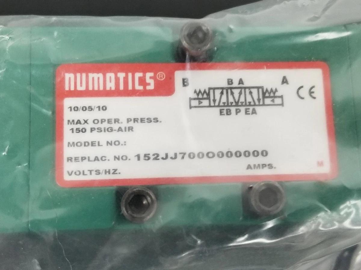 NEW NUMATICS 152JJ700O000000 CONTROL VALVE 150PSIG-AIR 1/4'' NPT