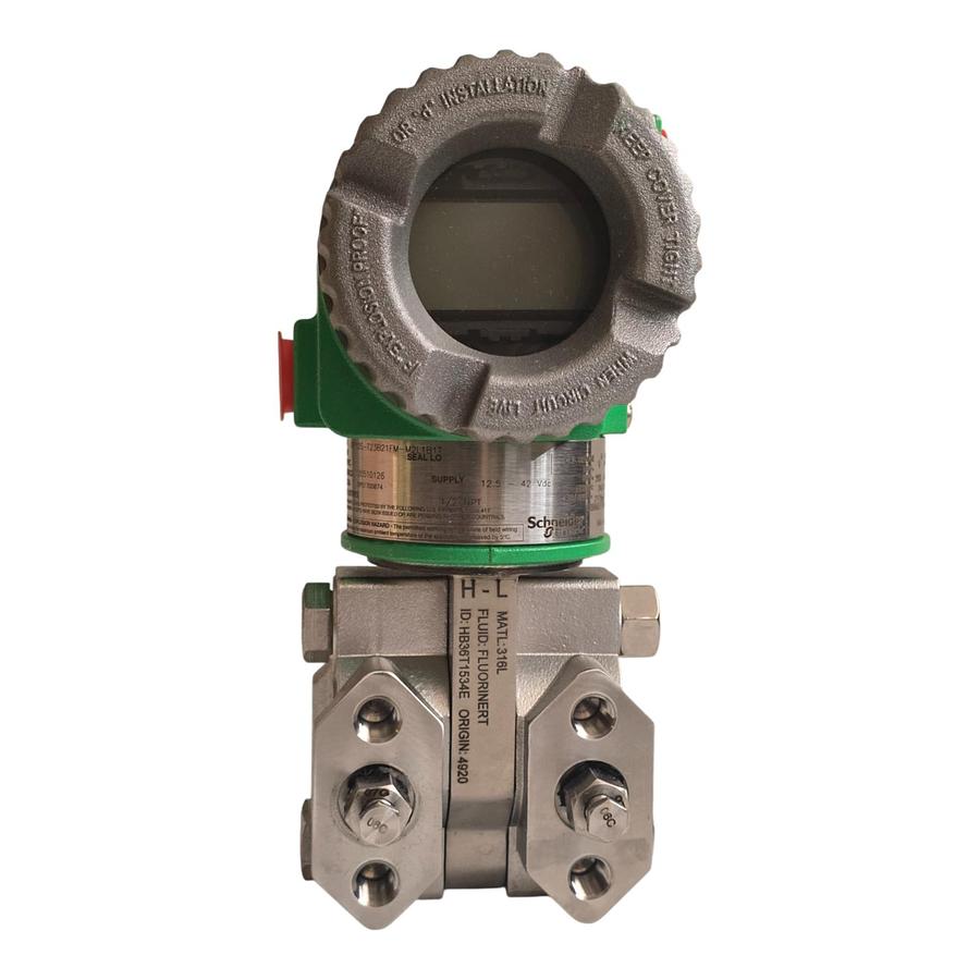 Used SCHNEIDER FOXBORO IDP10S HART PRESSURE TRANSMITTER IDP10S-T23B21FM-M2L1B1T NSMP