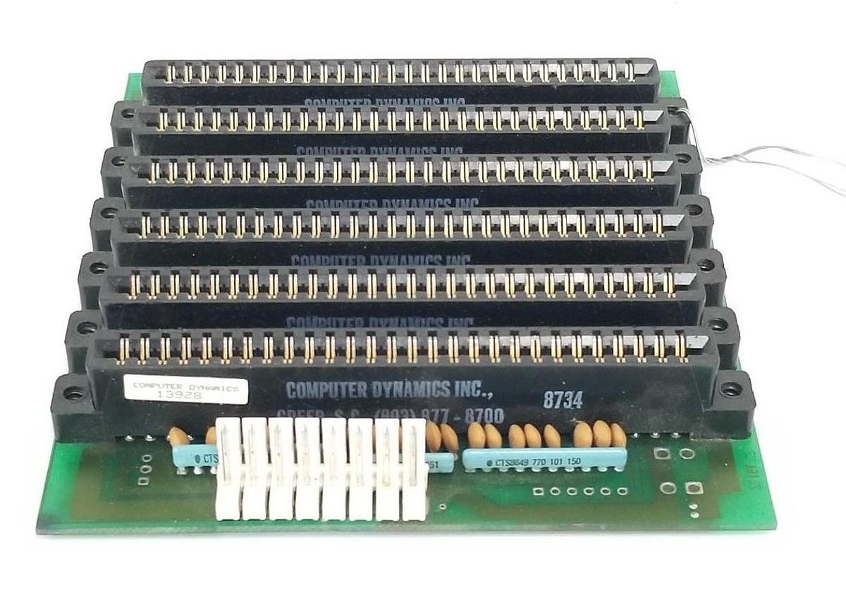 Used COMPUTER DYNAMICS INC. 13928 BACKPLANE BOARD