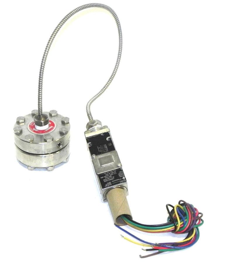 Used NEO-DYN 122P85CC6540 ADJUSTABLE PRESSURE SWITCH W/ HYETT 42MW PRESSURE DIAPHRAM