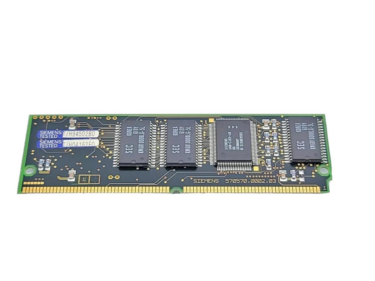Used SIEMENS 570570.9101.03 DAUGHTER BOARD 570570.0002.03