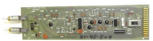 Used CONTACT MONITOR 31A6188A BOARD 140414-80 174, 31A7409D