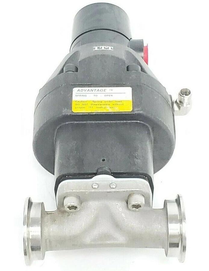 Used ITT ADV-92-01439 ADVANTAGE ACTUATOR 90PSI W/ 1819 1" DIAPHRAGM VALVE 25465 CF3M