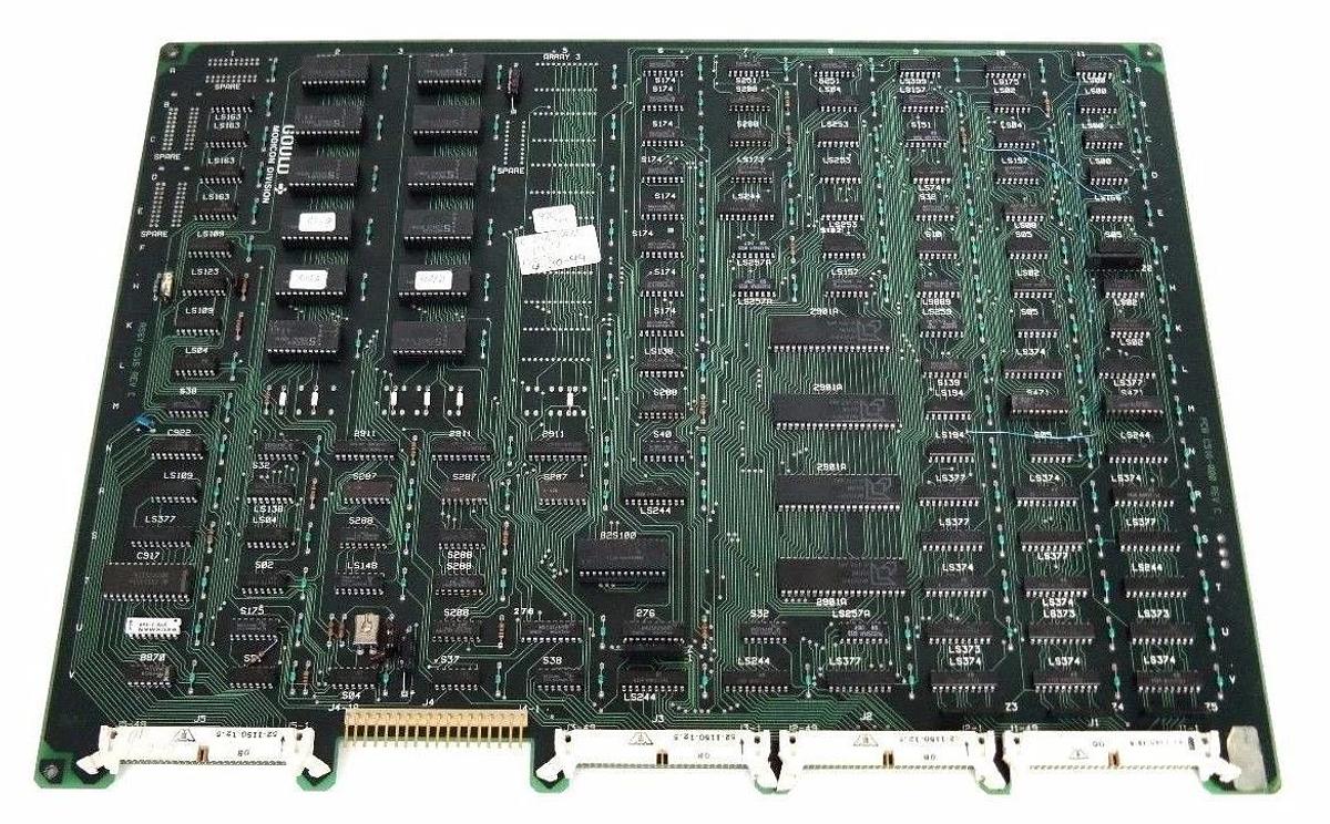 Used GOULD MODICON AS-516P-002 MEMORY MODULE PROM/PC BOARD PCB C516-000 REV. C