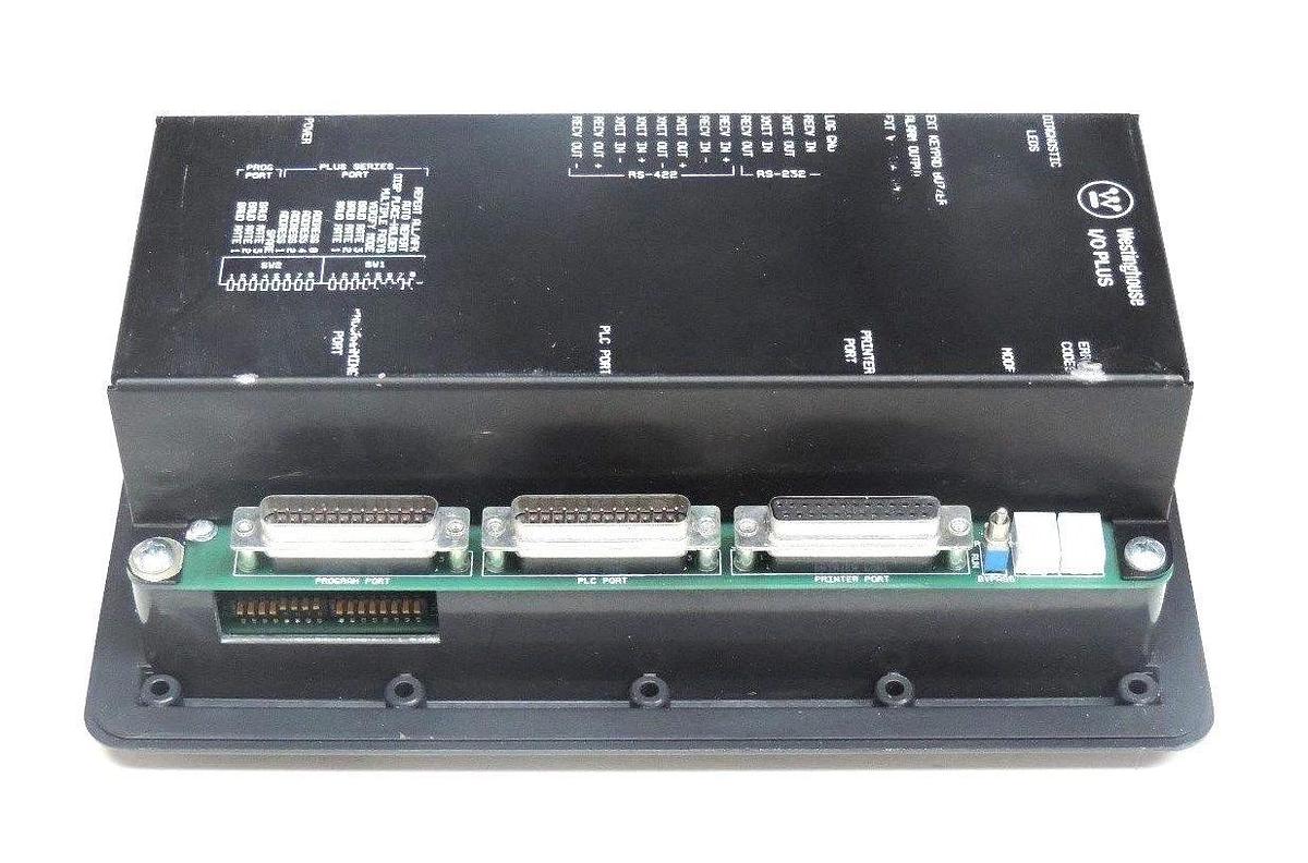 Refurbished REPAIRED WESTINGHOUSE 1006266101A I/O PLUS OPERATOR PANEL 6266 V3.5, 115VAC
