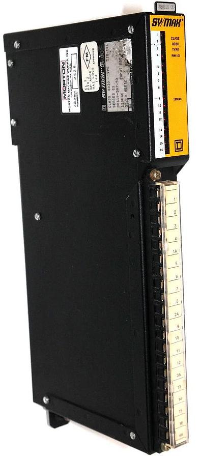 Used SQUARE D SY/MAX 8030-RIM-101 INPUT MODULE 8030RIM101 SERIES C1