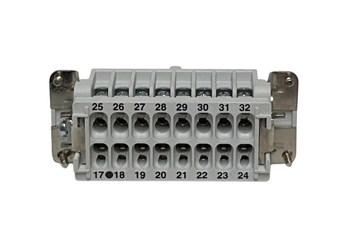 12 THOMAS & BETTS FS132B Pos-E-Kon FEMALE SCREW TERMINAL INSERTS B32 SERIES NSMP