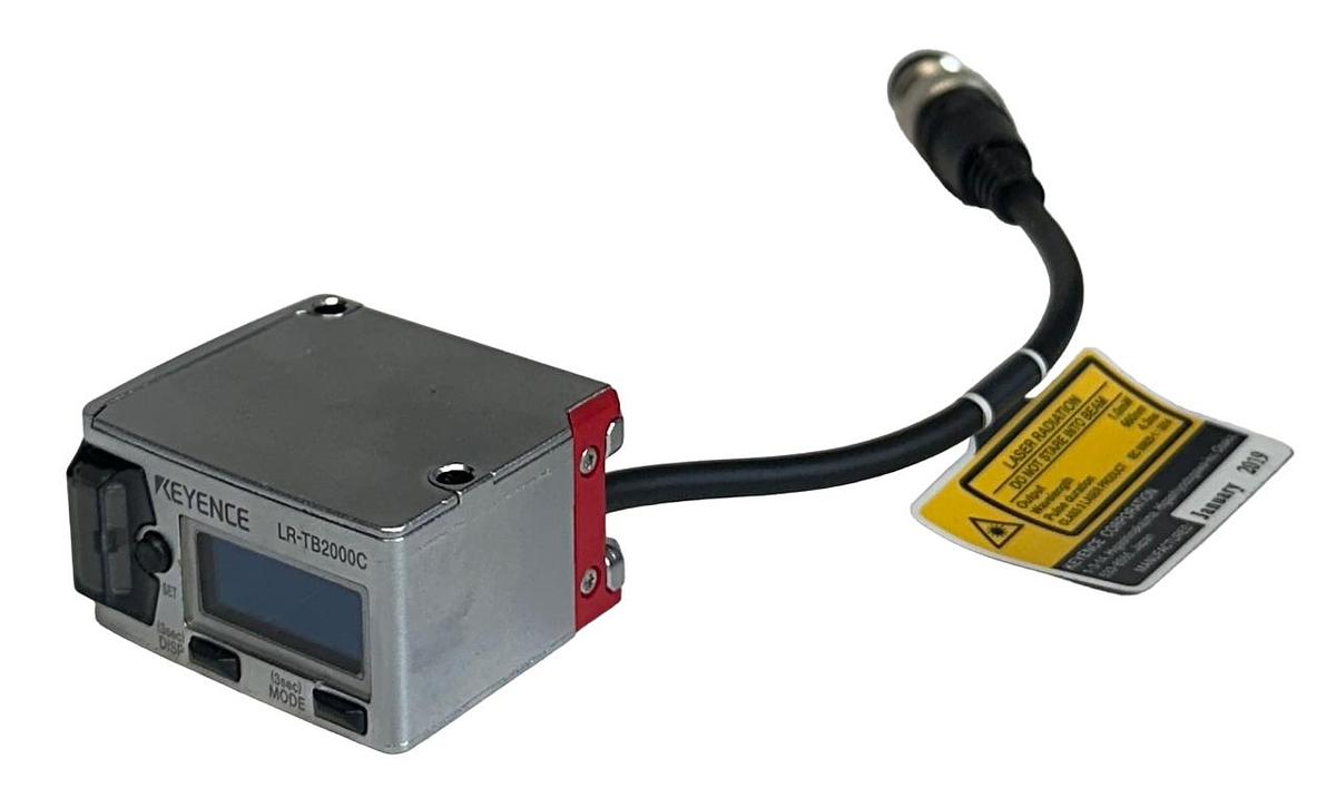 Used KEYENCE LR-TB2000C / LRTB2000C LASER SENSOR IO-Link 20-30VDC 50mA 2M NSNP