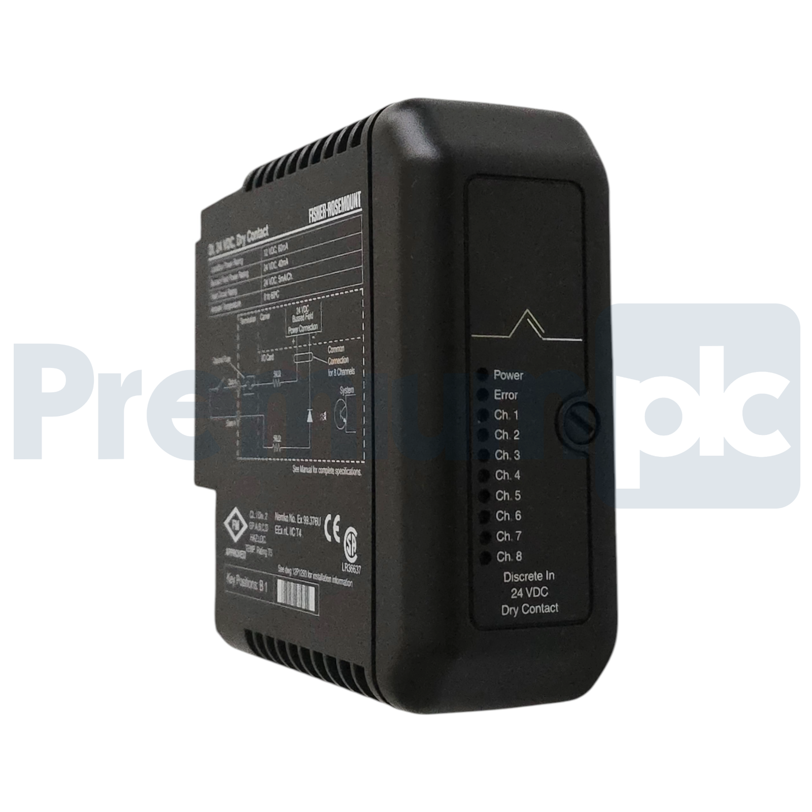 Used ROSEMOUNT EMERSON DeltaV KJ3001X1-BB1 DIGITAL INPUT 24VDC 12P0550X142 REV E USPI
