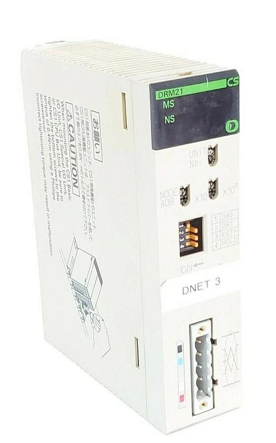 Used OMRON CS1W-DRM21 DEVICENET UNIT 24V DC, 0.5W, CS1WDRM21