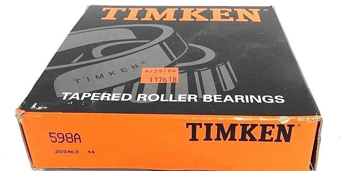 Used NIB TIMKEN 598A TAPERED ROLLER BEARING