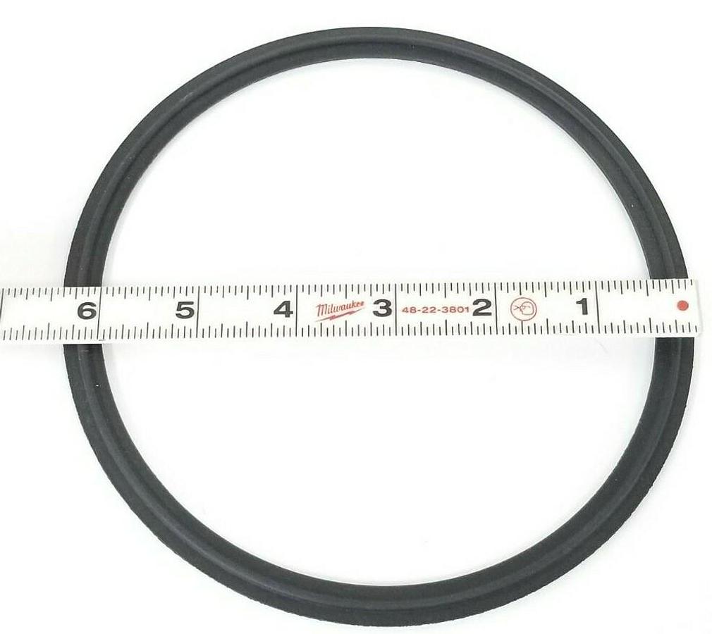 Used LOT OF 6 NEW A3 PURESERVE SYSTEMS 0-40M0-SFY VITON GASKETS 6''