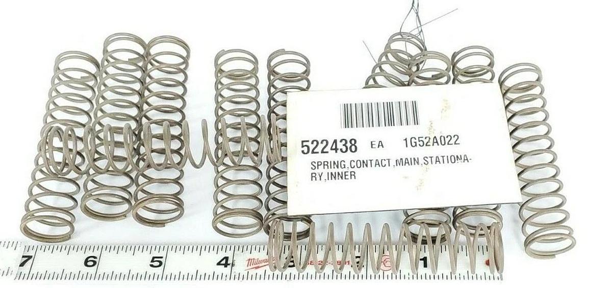 LOT OF 11 WESTINGHOUSE 26D2165H19 STATIONARY MAIN CONTACT INNER SPRINGS