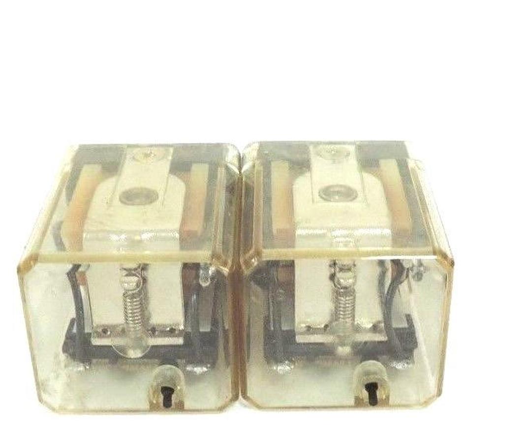 Used LOT OF 2 SKY ELECTRONICS SKAPLM-2C RELAYS SKAPLM2C, 120VAC
