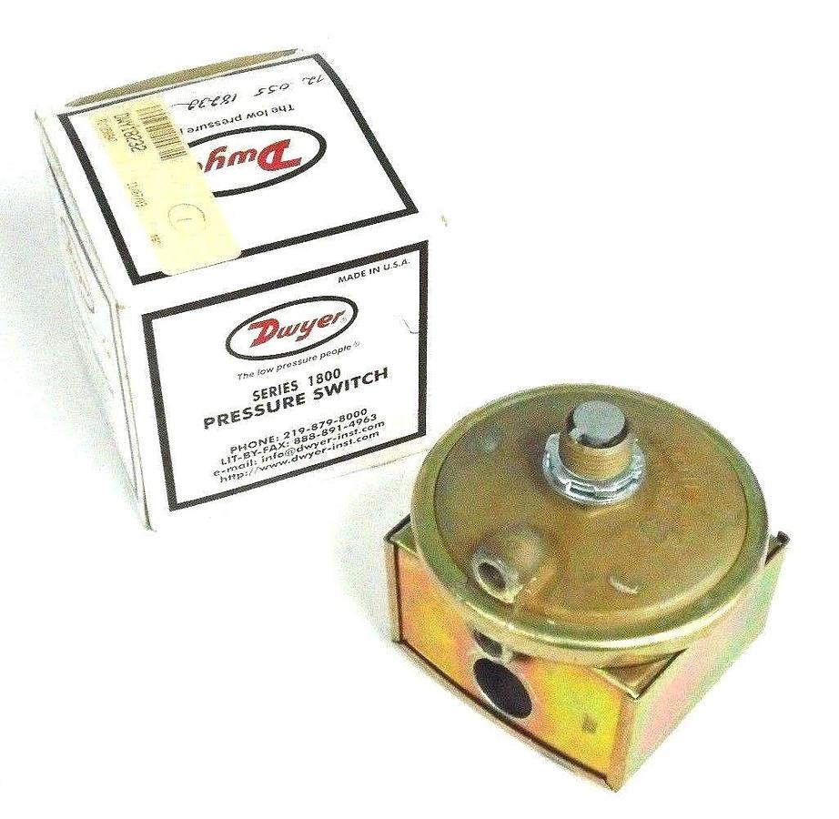 Used DWYER 1823-5 SERIES 1800 DIFFERENTIAL PRESSURE SWITCH 18230