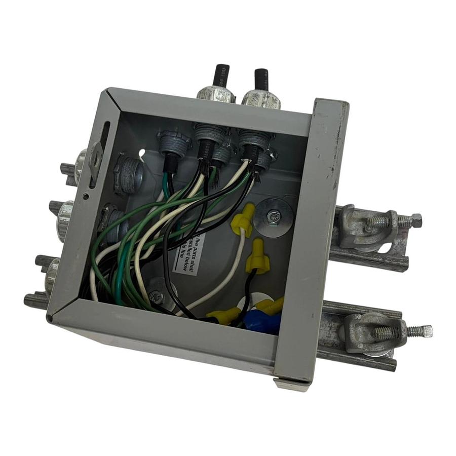 Used Wiegmann RSC060604 NEMA 3R Electrical Junction Box with Unistrut Mount