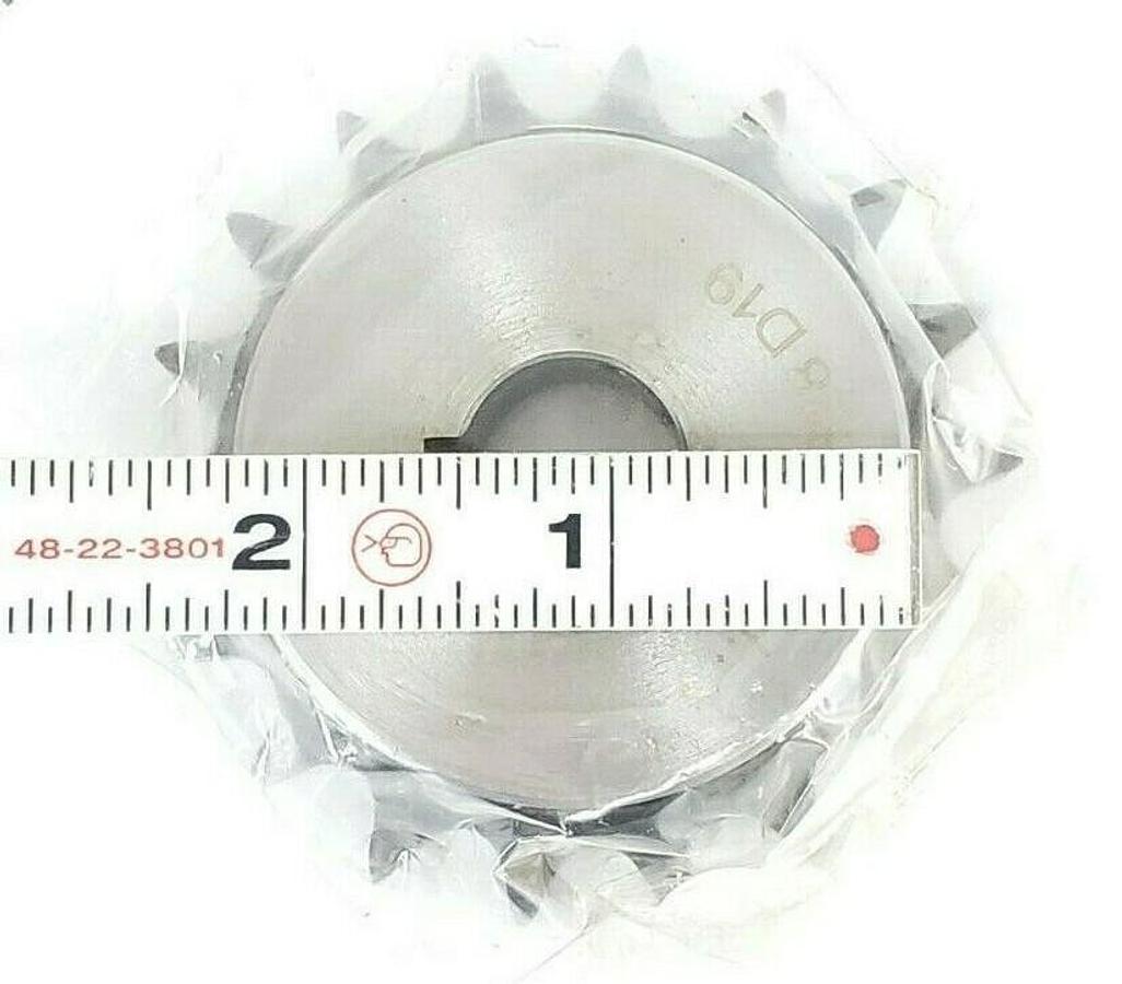 Used LOT OF 3 NEW KANAYAMA MISUMI FBN 40B18 D19 FINISHED BORE SPROCKETS FBN40B18D19