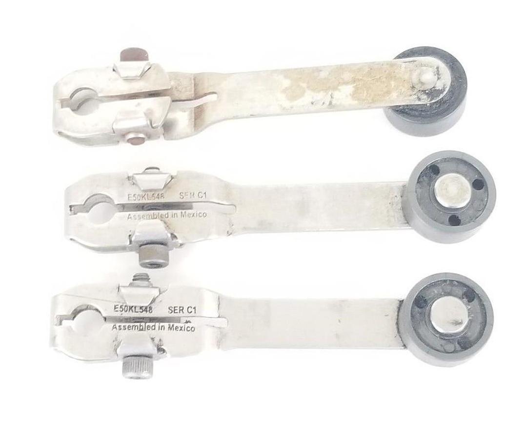 Used LOT OF 3 CUTLER HAMMER E50KL548 ROLLER LEVER ARM, SERIES C1