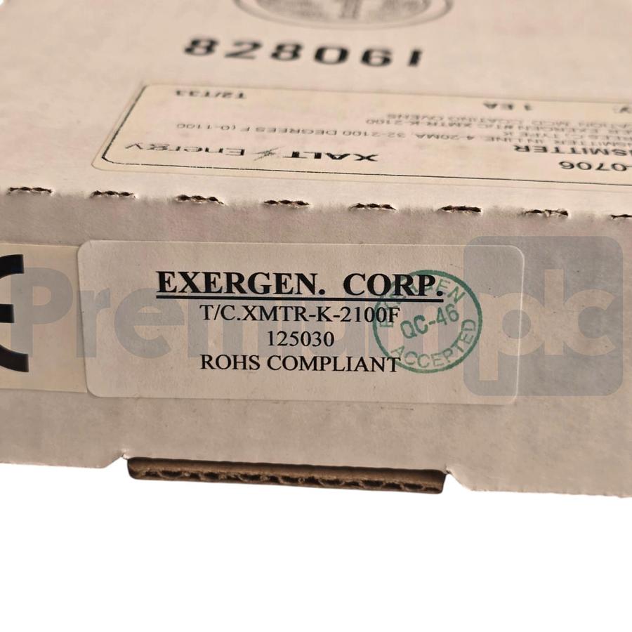 Used Exergen T/C.XMTR-K-2100F Infrared Thermocouple Transmitter 2100°F 125030 NSMP
