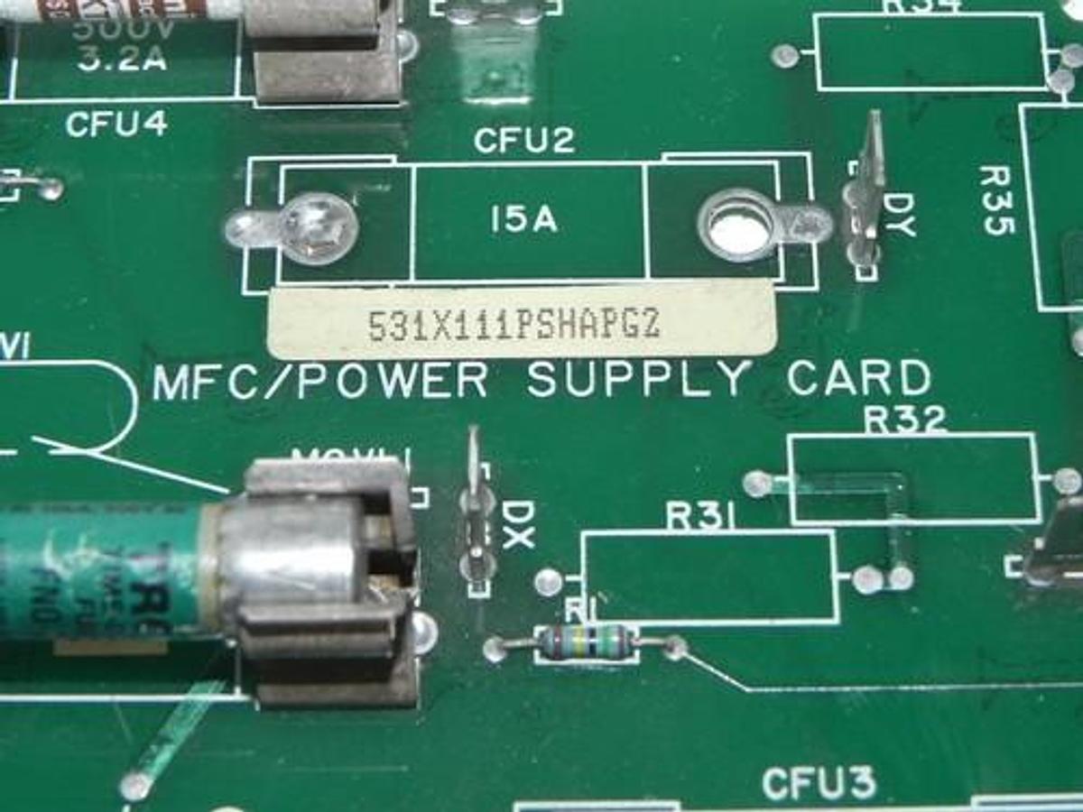 Used GENERAL ELECTRIC 531X111PSHAPG2 POWER SUPPLY BOARD REPAIRED