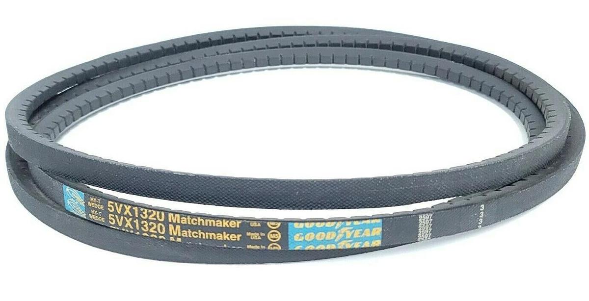 NEW GOODYEAR 5VX1320 MATCHMAKER V-BELT 132 INCH LENGTH 5/8 INCH WIDTH
