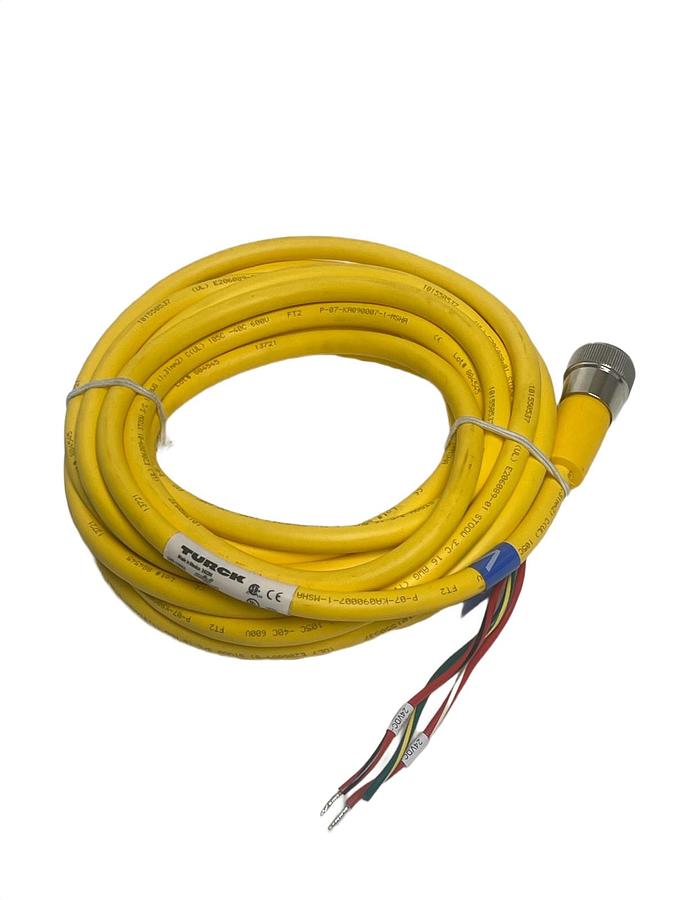 Turck RKM 35D-6M Minifast Cordset 3-Pin Female 7/8" 6m 19.7ft - NSNP