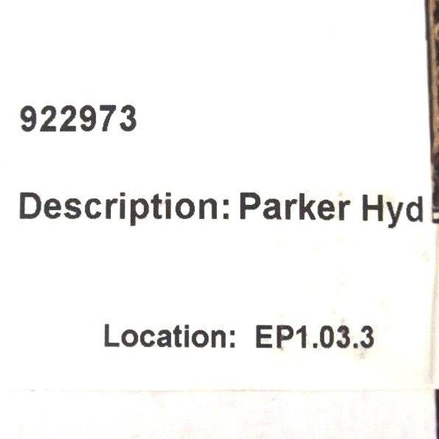 NIB PARKER 922973 HYDRAULIC FILTER ASSEMBLY 74