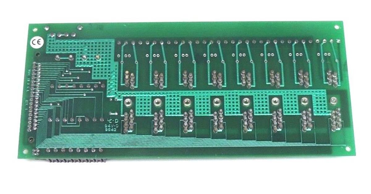 Used COMPUTER BOARDS INC ISO-RACK08 PC BOARD REV 1 94V-0 9642