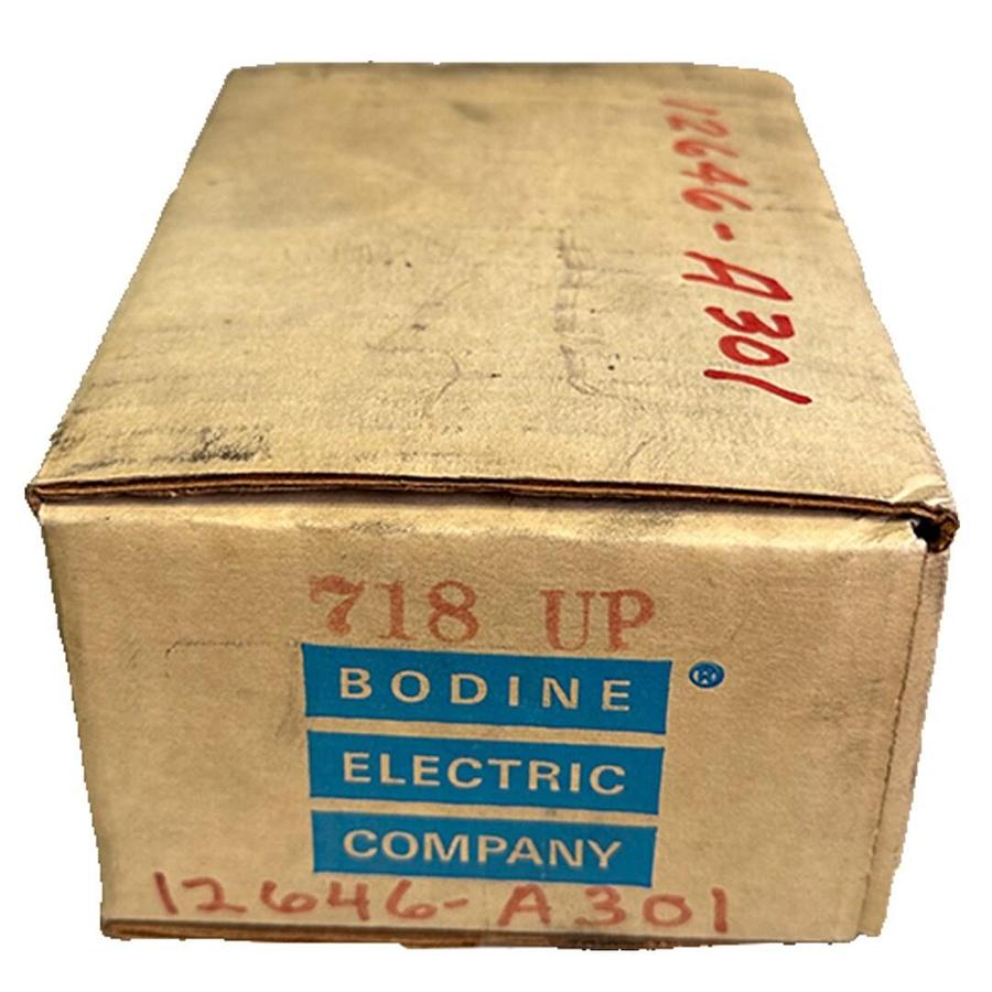 Used NEW BODINE KCI-23A2 / KCI23A2 SINGLE PHASE GEARMOTOR 718UP9015 60Hz 115V 718-UP