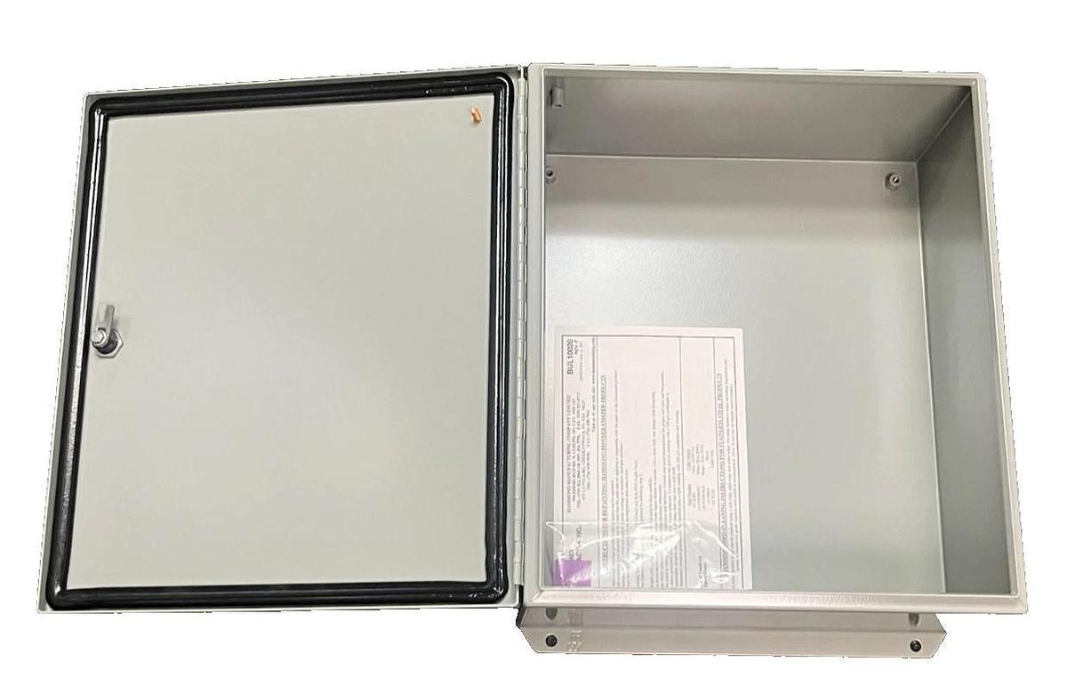 Hammond EJ14126 Eclipse Junior Enclosure 14x12x6 NEMA 4 12 13 Steel