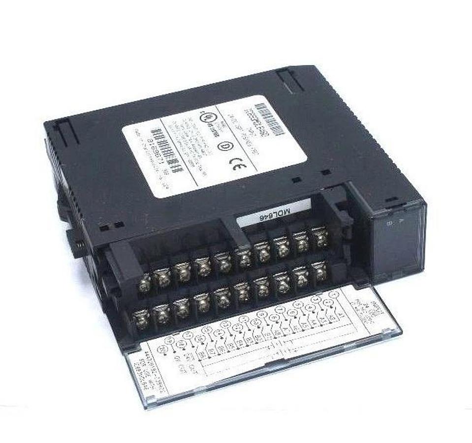 Used LOT OF 3 GE FANUC IC693MDL646D INPUT MODULES 24VDC, 16 PT POS/NEG FAST