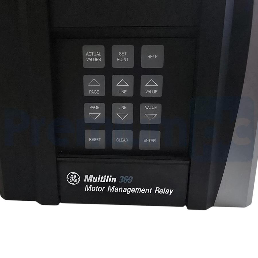 Used GE Multilin 369-HI-R-M-0-0-H-E Motor Protection Relay 12 RTDs Metering Profibus