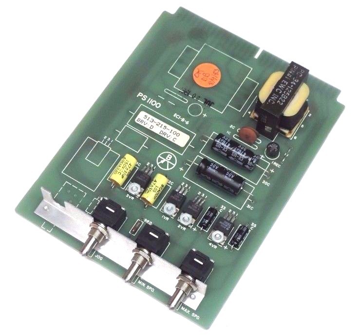 Used BURTON 513-215-100 PC BOARD PS1100 BRV D DRV C ECI-B-6, 513215100