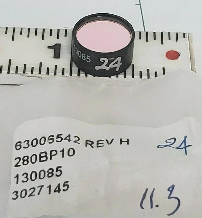 Used NEW ENDRESS + HAUSER 1410-0280-10 INTERFERENCE FILTER 63006542 REV. H 280BP10