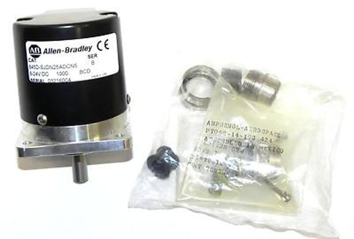 NIB ALLEN BRADLEY 845D-SJDN25ADCN5 ENCODER 845DSJDN25ADCN5 SER. B
