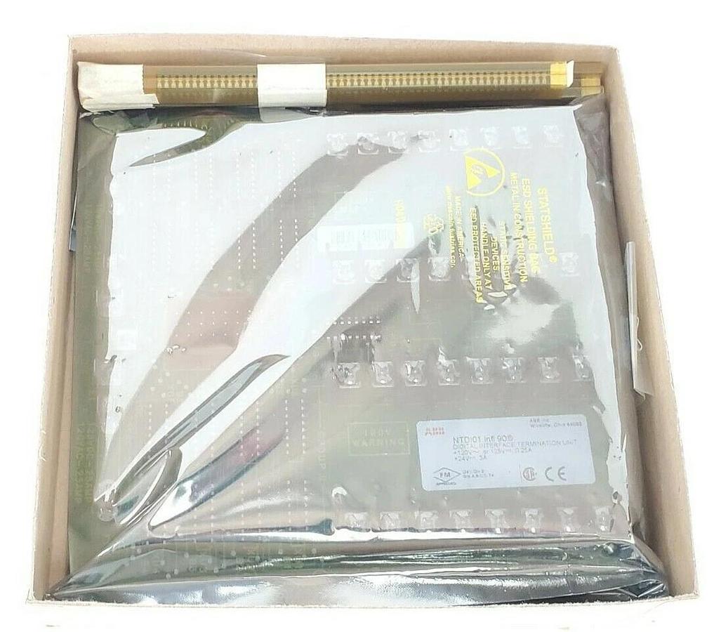 Used NIB ABB NTDI-01 INTERFACE BOARD 6632113A1 NTD101 INFI 90 6632112L1