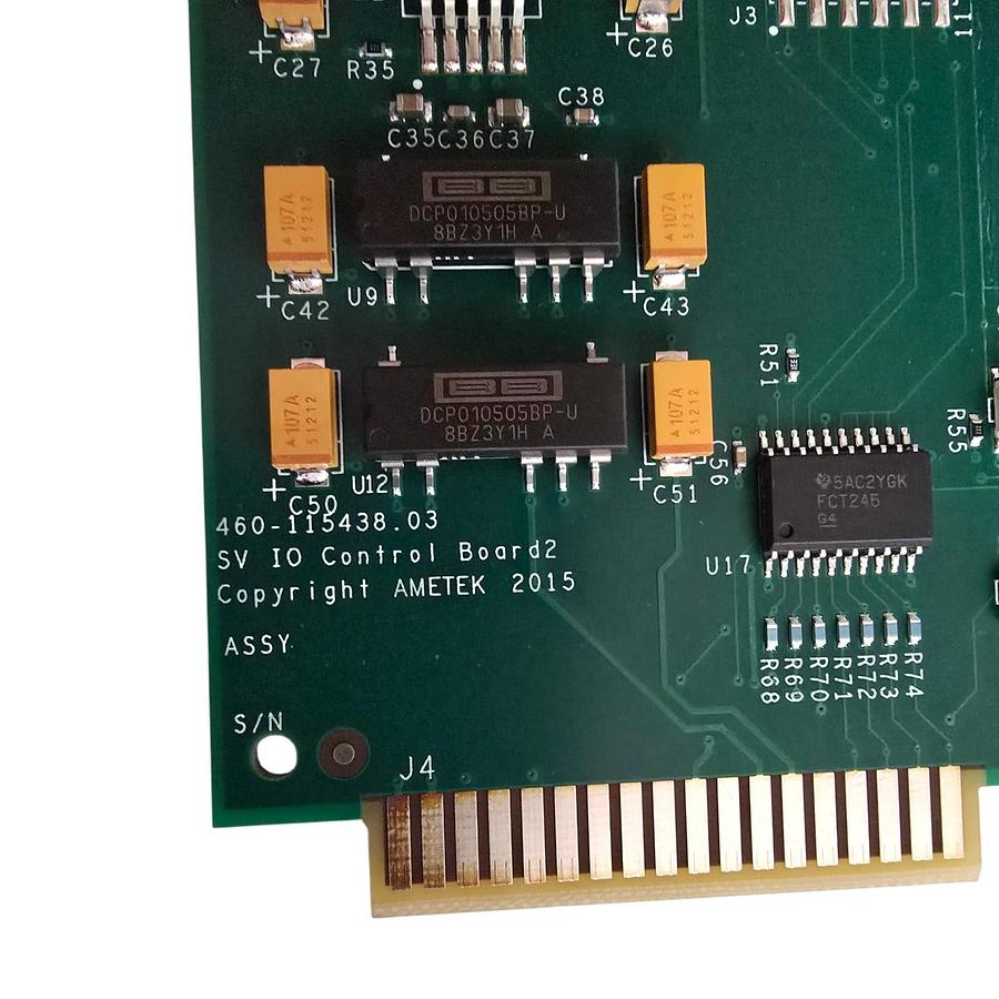 Used Ametek Cognex 560-115438 02A SV IO Control Board2 560-115438-02 | 460-115438.03