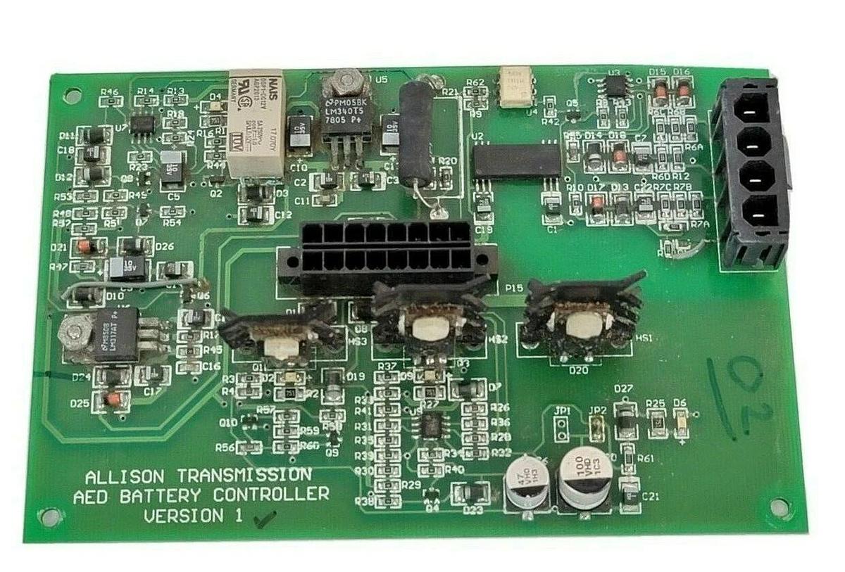Used ALLISON TRANSMISSION AED BATTERY CONTROLLER VERSION 1