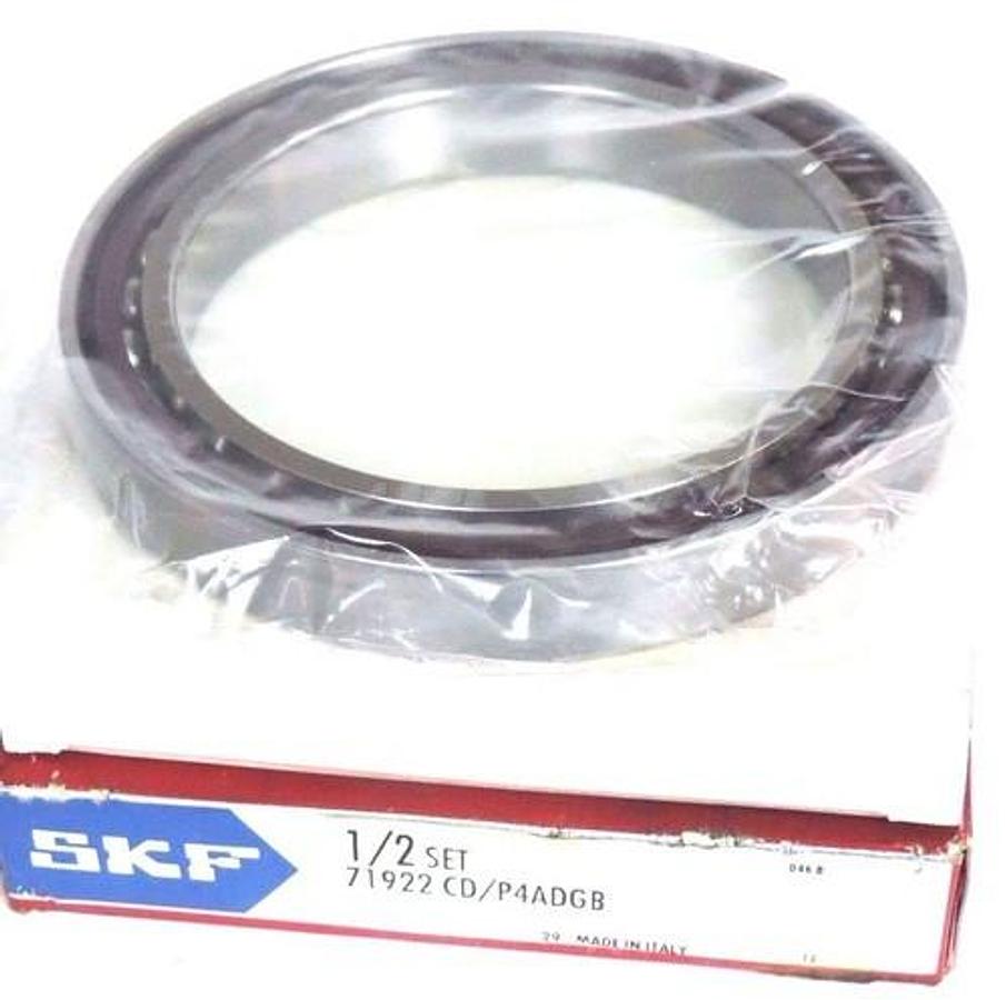 Used NIB SKF 71922 CD/P4ADGB PRECISION BALL BEARING 1/2 SET 71922CDP4ADGB