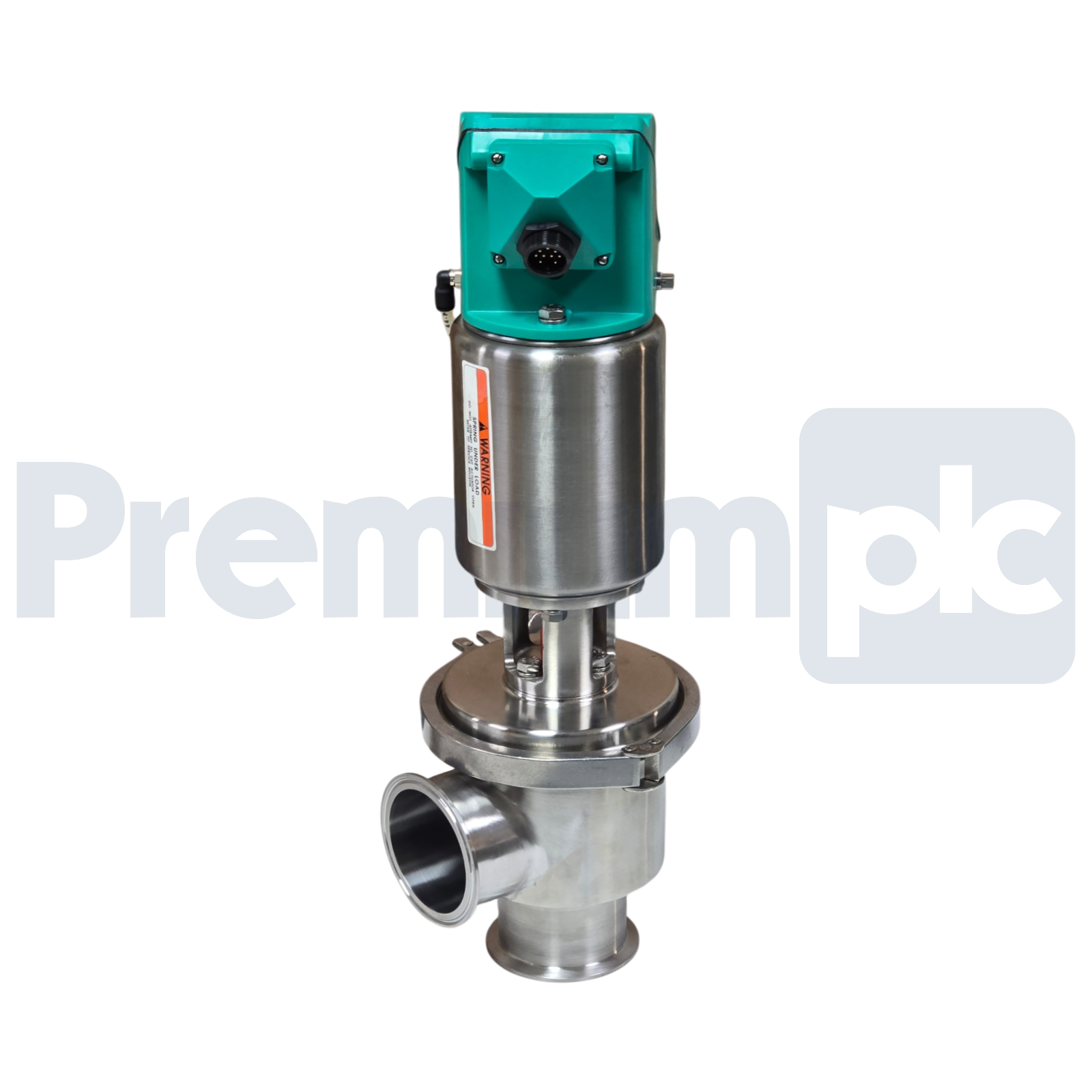 Used Alfa Laval Tri-Clover 761TR 3" SS Sanitary Valve 761TR-10M-29S-3-316L-34-4-3 NEW