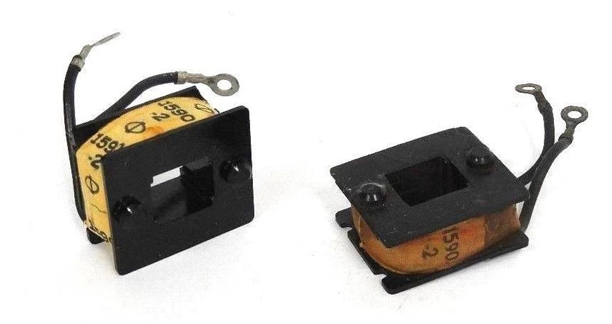 Used LOT OF 2 CUTLER-HAMMER 9-1590-2 MAGNET COILS 915902, 1590-2