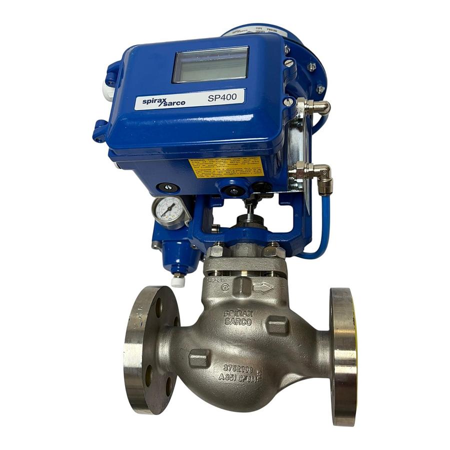 Used Spirax Sarco KEA63 DN25 1" Control Valve SP400 Positioner PN9120E Actuator NEW