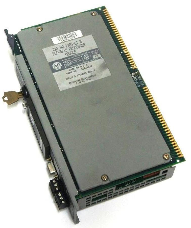 Used ALLEN BRADLEY 1785-LT/B PLC-5/15 PROCESSOR MODULE SER B PN 96844477 1785LT