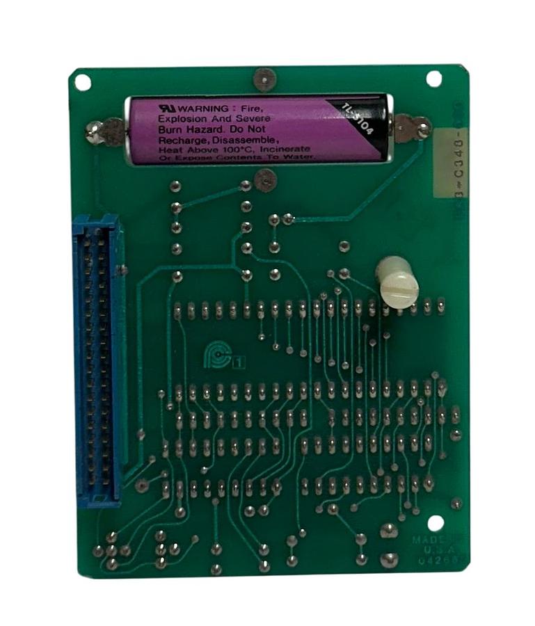 Used ZENDEX ZBX-348 / ZBX348 OEM CLOCK CALENDAR BOARD NSNP