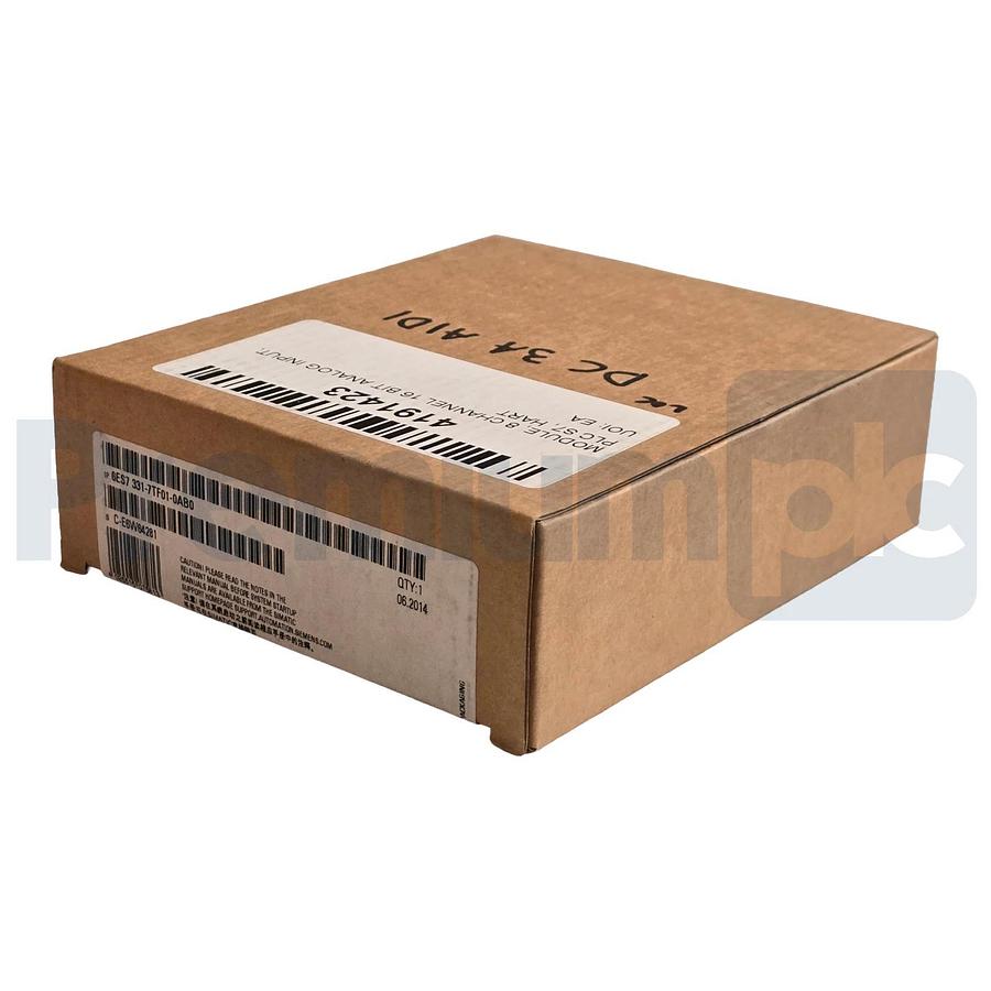 Used Siemens 6ES7331-7TF01-0AB0 SIMATIC S7-300 Analog Input Module SM331 HART NSFS