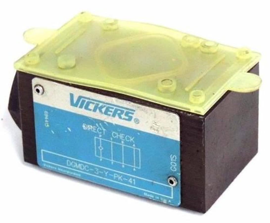 Used VICKERS DGMDC-3-Y-PK-41 VALVE MANIFOLD DGMDC3YPK41